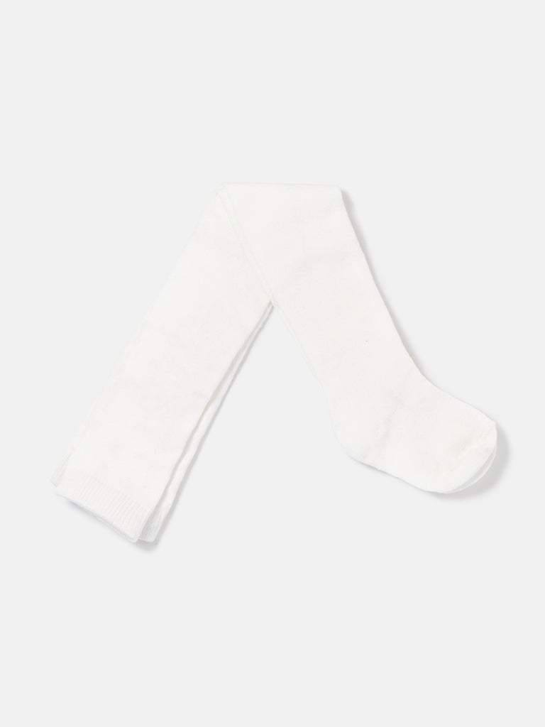 Unisex Baby Soft Stretch Everyday Tights - Ivory