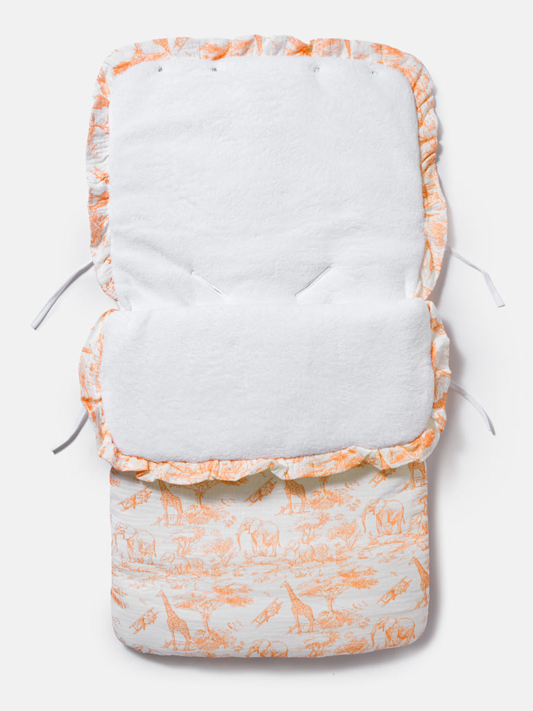 Baby Safari Collection Footmuff - Orange