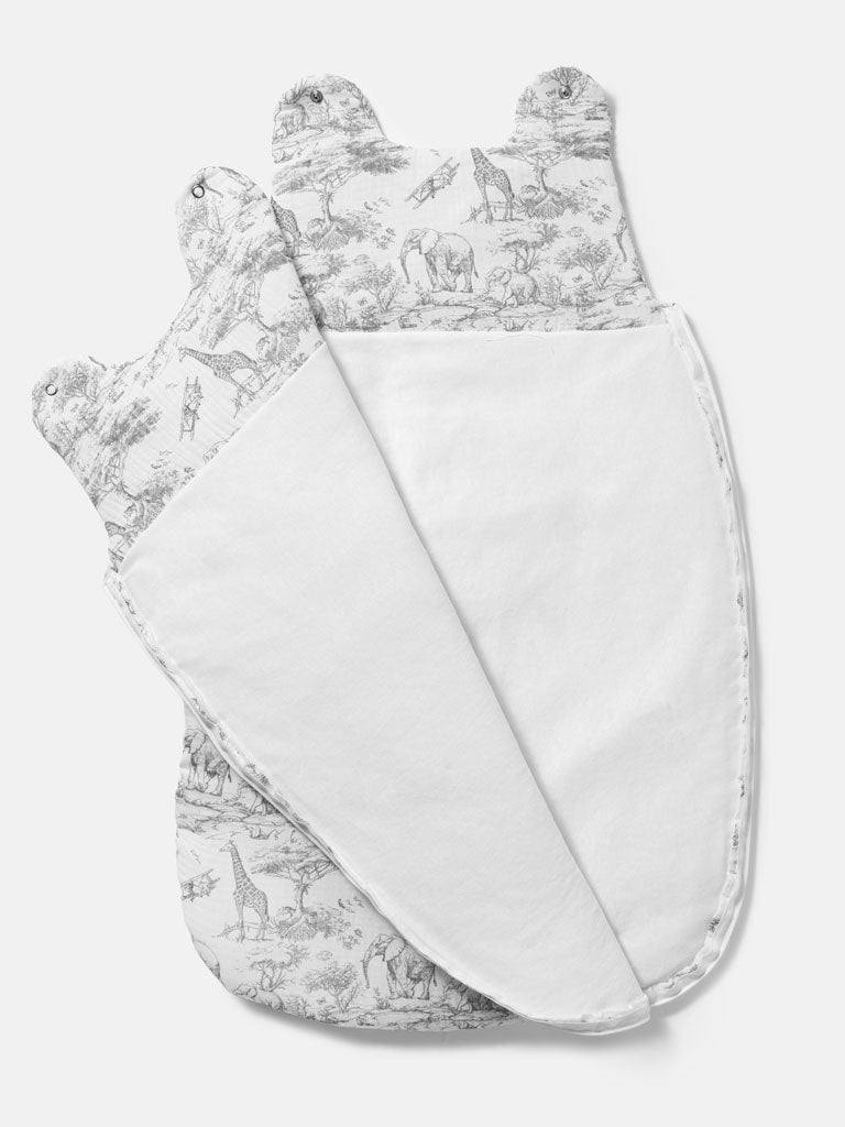 Baby Safari Collection Sleeping Bag - Grey