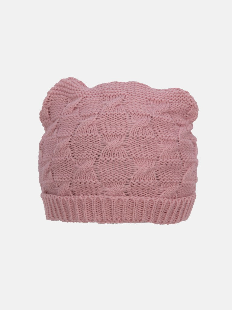 Baby Girl Avila Collection Knitted Set-Dusty Pink