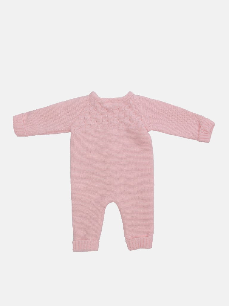 Baby Girl Avila Collection Knitted Set-Pink