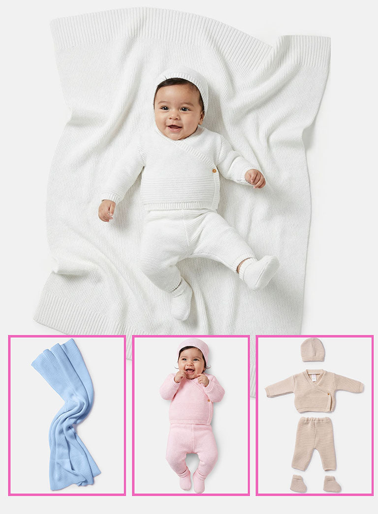 Plain Outfits & Blankets for Embroidery