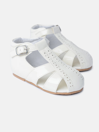 Baby Unisex M&B Classic Sandals - Cream