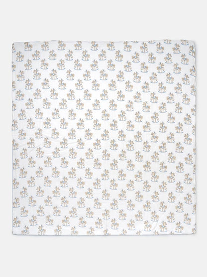 Baby Blanket Rocking Horse Collection - Baby Blue