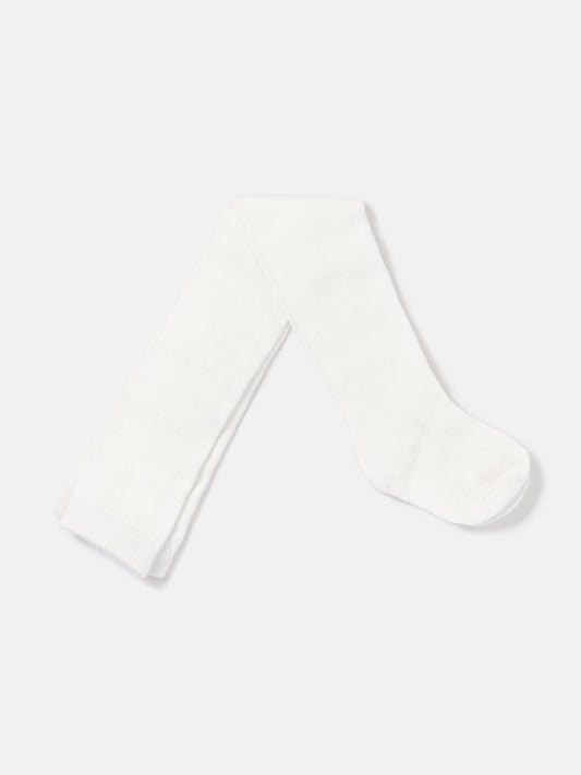 Unisex Baby Soft Stretch Everyday Tights - Ivory