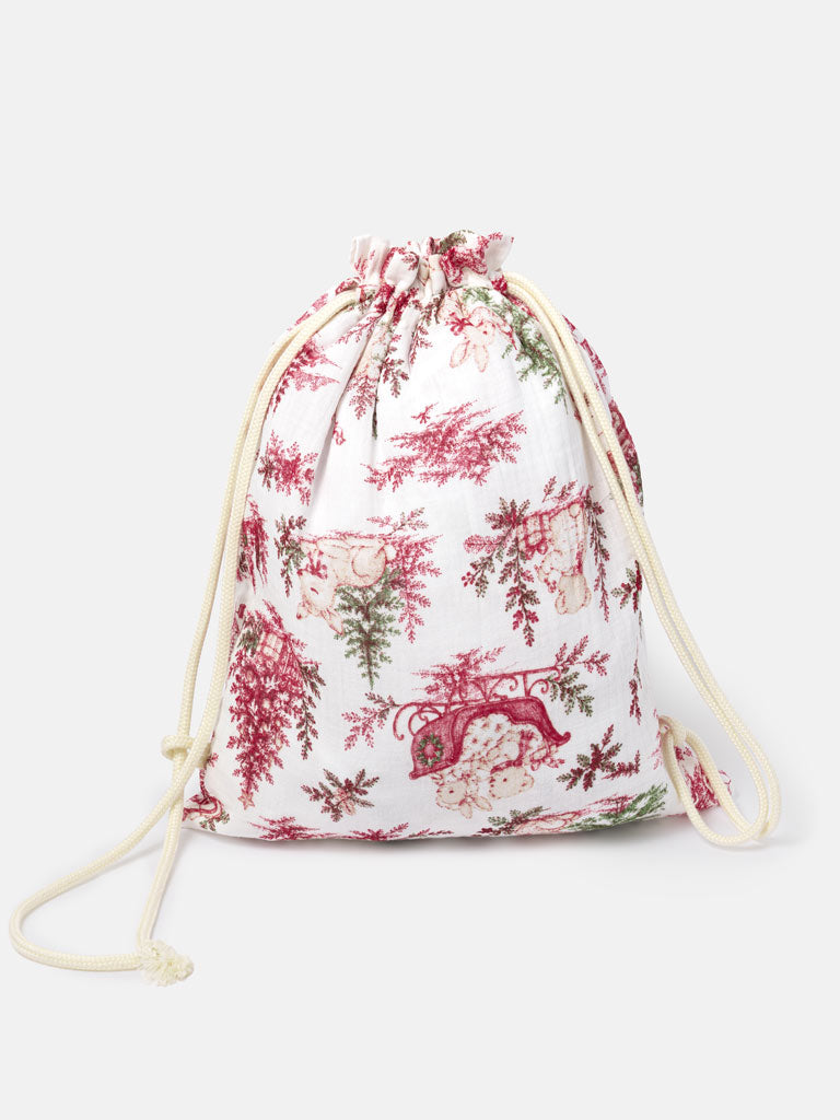 Drawstring Backpack - Christmas Print Collection - LIMITED EDITION