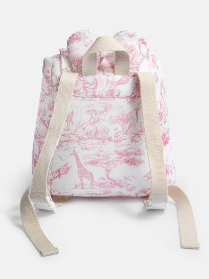 Toddler Safari Collection Rucksack - Baby Pink