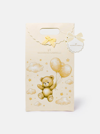 Baby Fleece Teddy Blanket with Assorted Gift Box 3-Pack - Mixed Colors