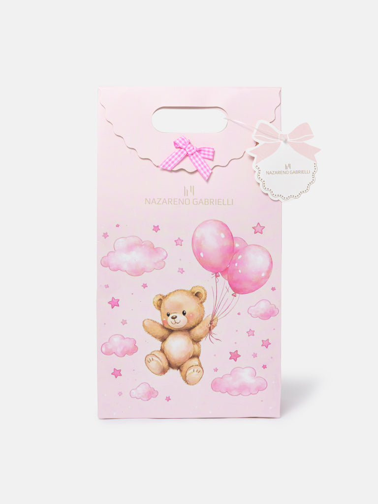 Baby Fleece Teddy Blanket with Assorted Gift Box 3-Pack - Mixed Colors