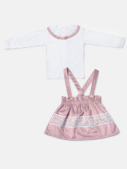 Baby Girl Ada Collection Spanish 2-Piece Dress Set - Pink