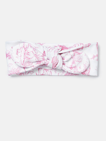 Baby Girl Safari Collection Cotton Headband - Baby Pink