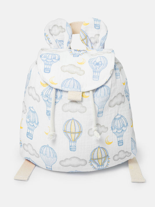 Toddler Hot Air Balloon Collection Rucksack - Baby Blue