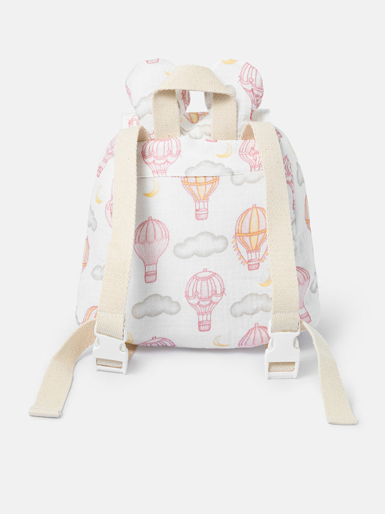 Toddler Hot Air Balloon Collection Rucksack - Baby Pink
