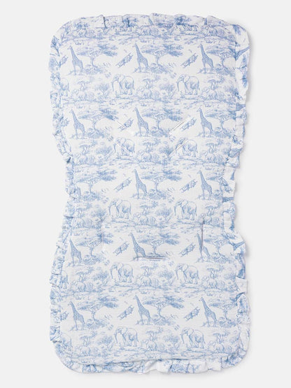 Baby Safari Collection Car Seat Liner - Baby Blue