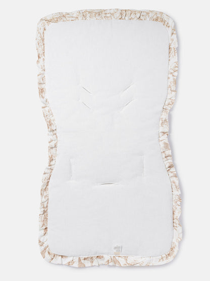 Baby Safari Collection Car Seat Liner - Beige
