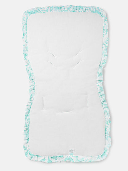 Baby Safari Collection Car Seat Liner - Mint Green