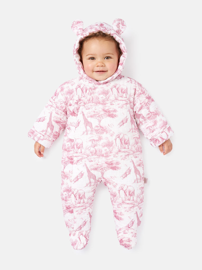 Baby Safari Collection Pramsuit - Mixed Pack