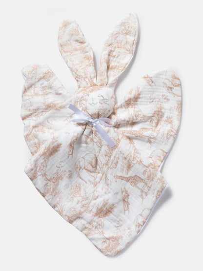 Baby Safari Collection Bunny Comforter - Beige