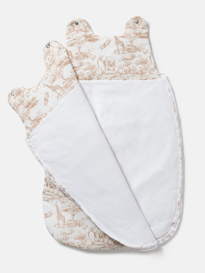 Baby Safari Collection Sleeping Bag - Beige