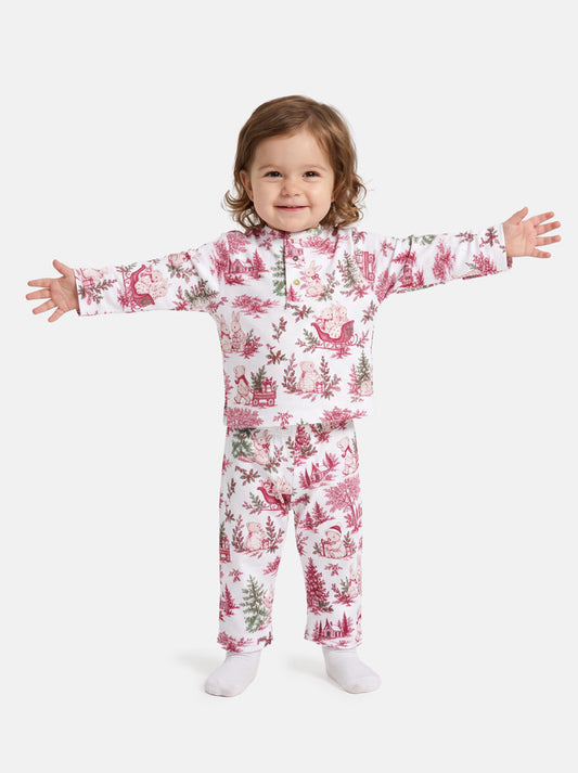 Boy 2-Piece Cotton Pyjama Set - Christmas Print Collection - LIMITED EDITION