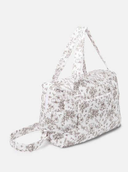 Soft Padded Changing Bag - Teddy Collection - Beige