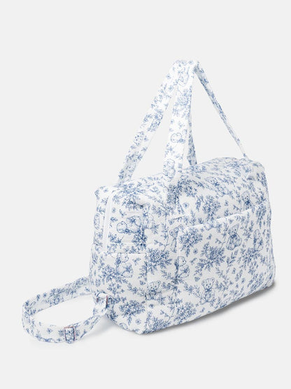 Soft Padded Changing Bag - Teddy Collection - Navy Blue