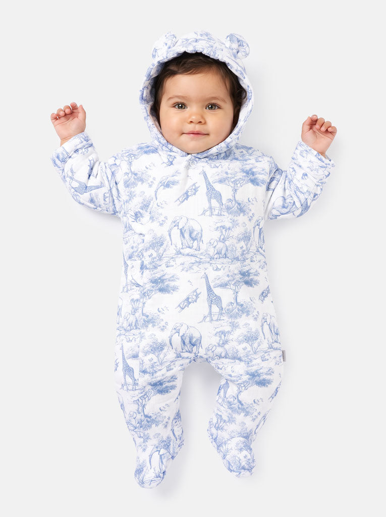 Baby Safari Collection Pramsuit - Mixed Pack