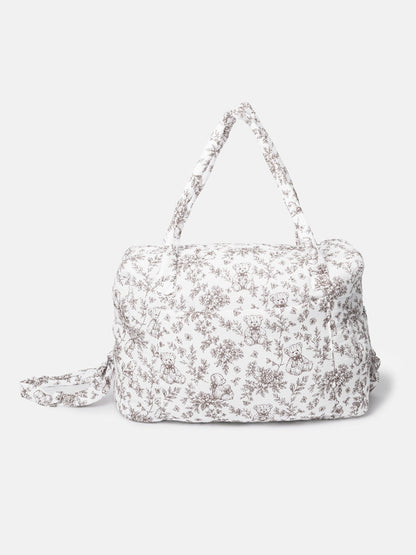 Soft Padded Changing Bag - Teddy Collection - Beige