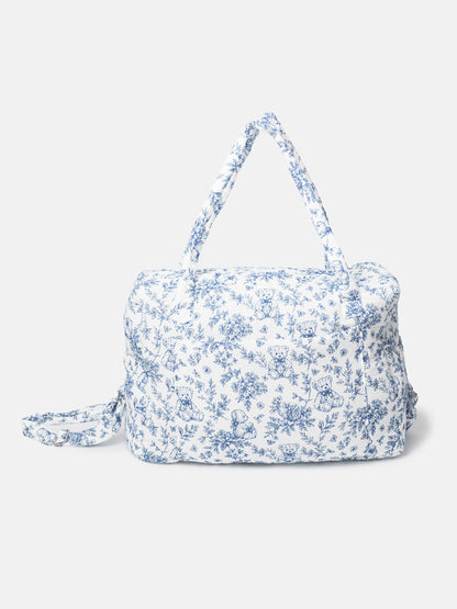 Soft Padded Changing Bag - Teddy Collection - Navy Blue