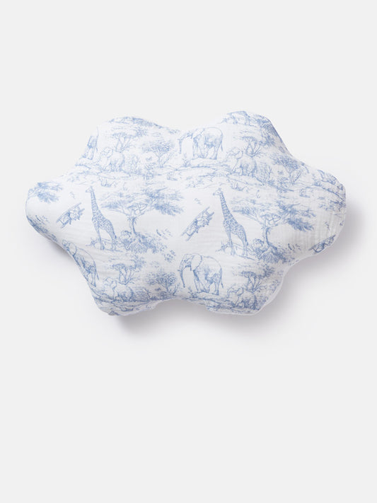 Safari Collection Cloud Pillow - Baby Blue
