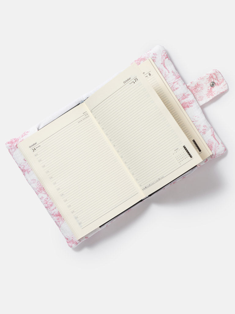 Baby Safari Collection Diary Cover - Baby Pink