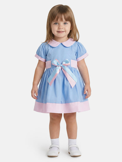Baby Marisol Collection Spanish Dress - Baby Blue