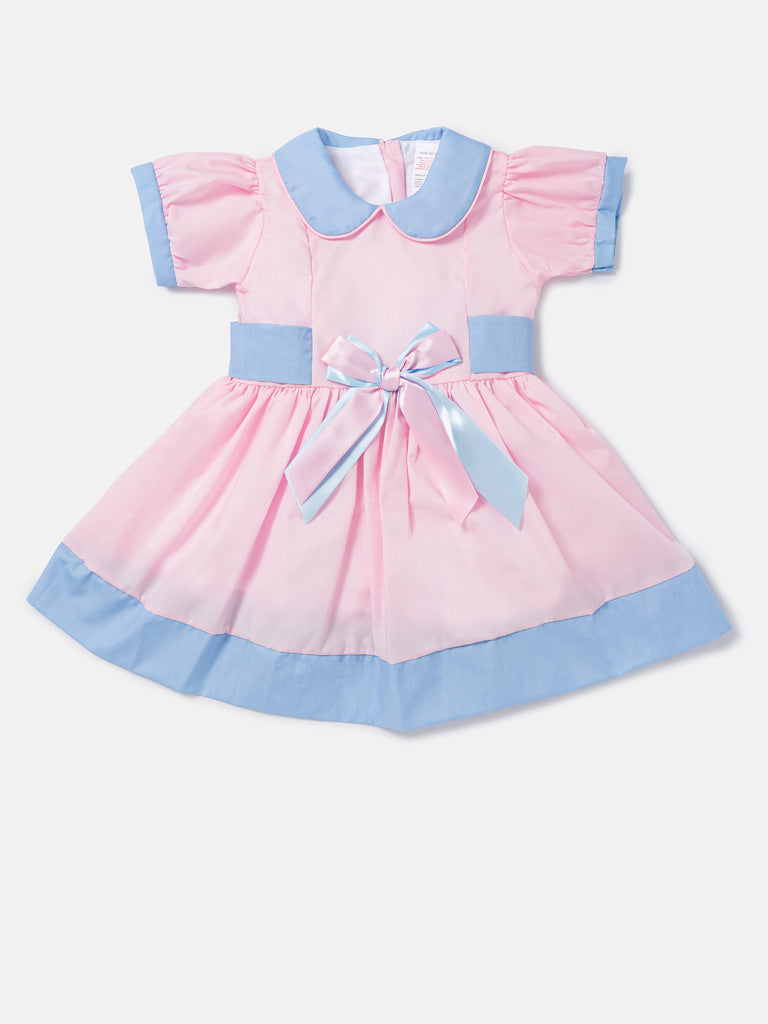 Baby Marisol Collection Spanish Dress - Baby Pink