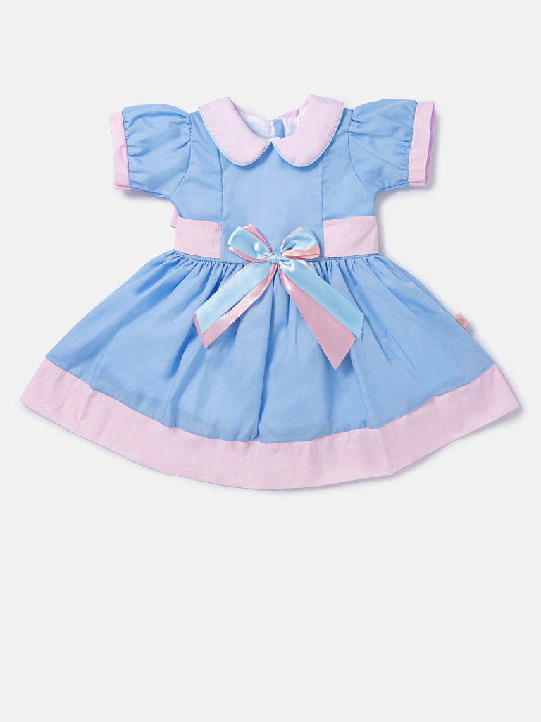 Baby Marisol Collection Spanish Dress - Baby Blue