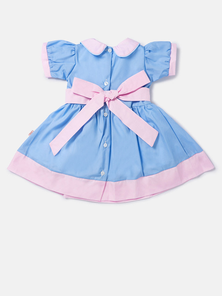 Baby Marisol Collection Spanish Dress - Baby Blue