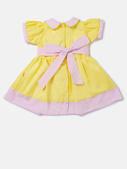 Baby Marisol Collection Spanish Dress - Lemon Yellow