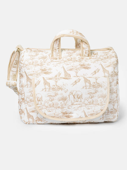 Safari Collection Changing Bag - Beige