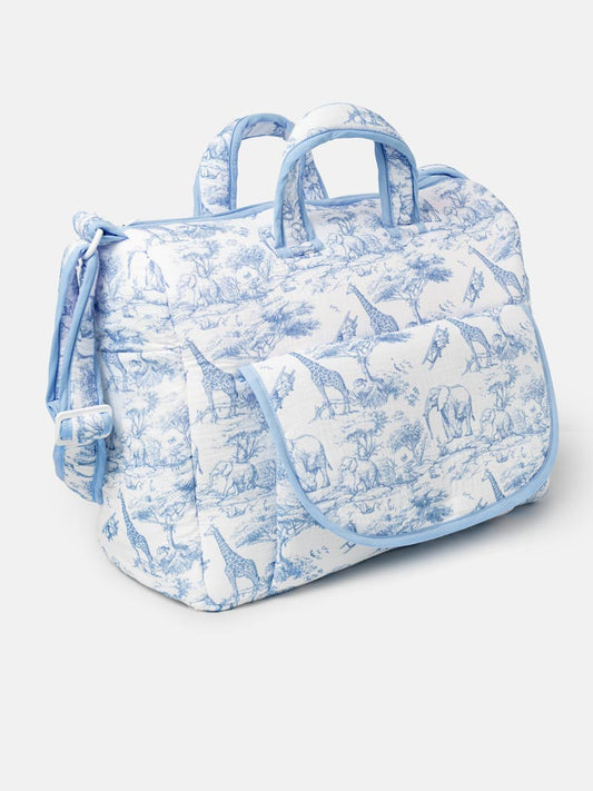 Safari Collection Changing Bag - Baby Blue