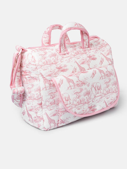 Safari Collection Changing Bag - Baby Pink