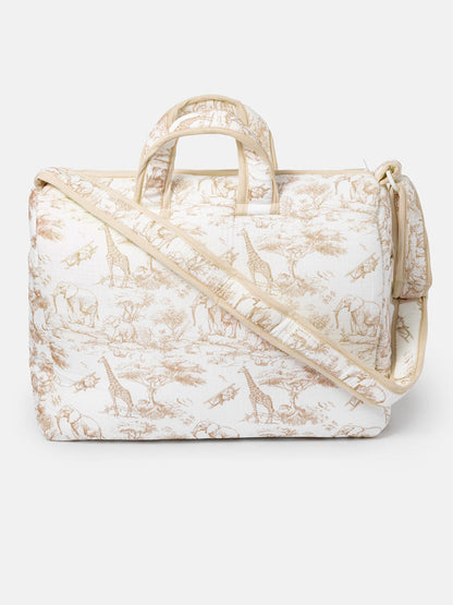 Safari Collection Changing Bag - Beige