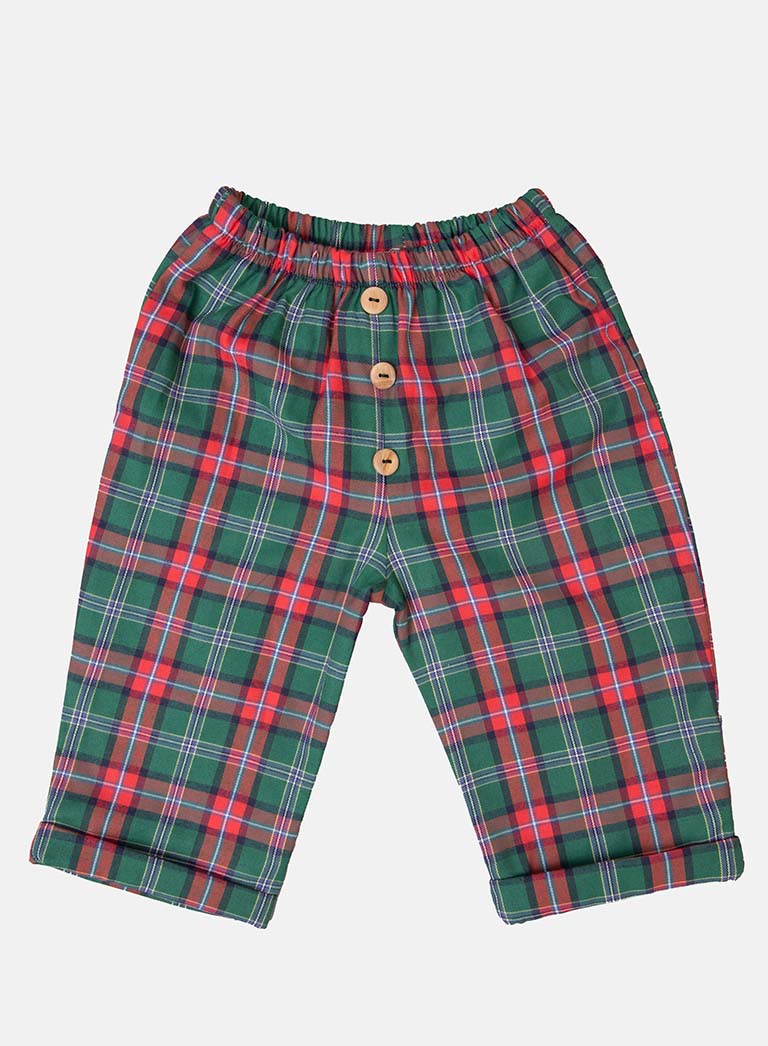 Baby Boy Rudolph Collection Knitted 2-piece Set - Green