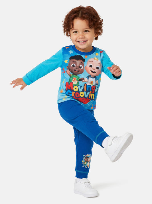 Cocomelon Baby Boy Long Pyjama Set - Blue