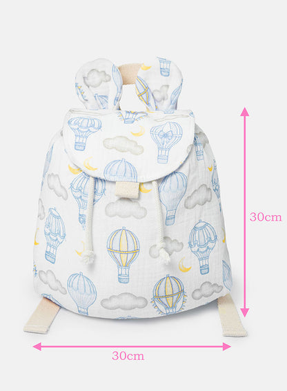 Toddler Hot Air Balloon Collection Rucksack - Baby Blue