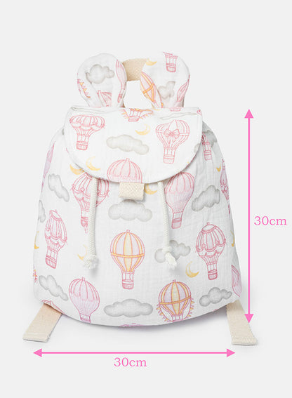Toddler Hot Air Balloon Collection Rucksack - Baby Pink