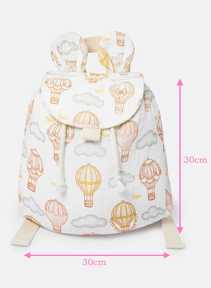 Toddler Hot Air Balloon Collection Rucksack - Beige