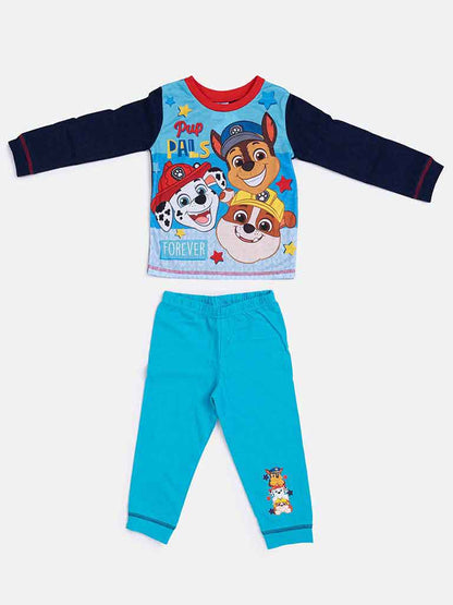 Paw Patrol "Pup Pals" Baby Boy Long Pyjama Set - Blue