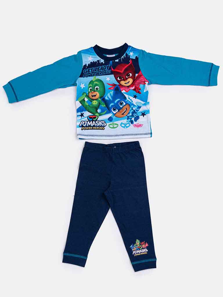 PJ Masks Baby Boy Long Pyjama Set - Blue