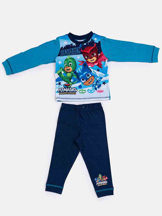 PJ Masks Baby Boy Long Pyjama Set - Blue
