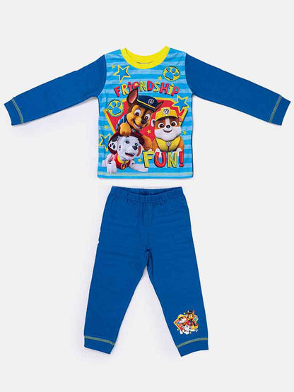 Paw Patrol Baby Boy Long Pyjama Set - Blue