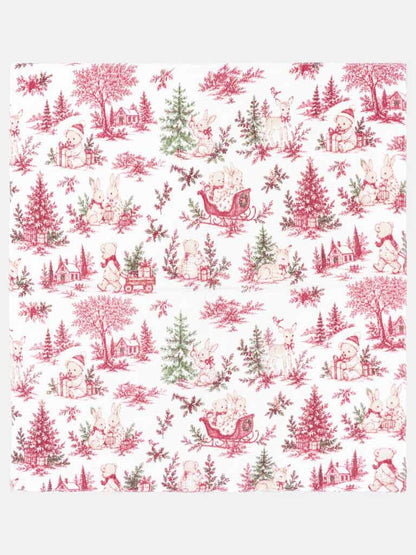 Baby Muslin Square - Christmas Print Collection - LIMITED EDITION